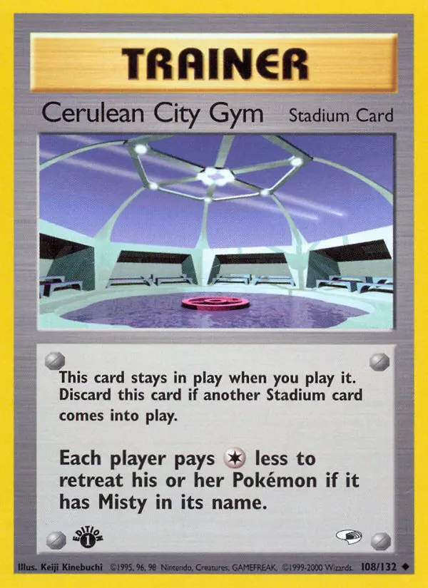 Cerulean City Gym - Gym Heroes - 108 - Peu commune