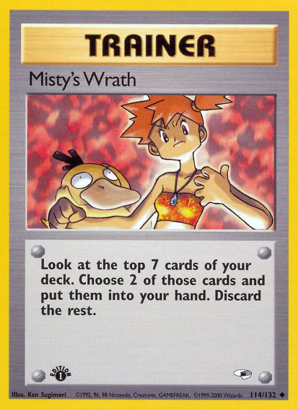 Misty's Wrath - Gym Heroes - 114 - Peu commune