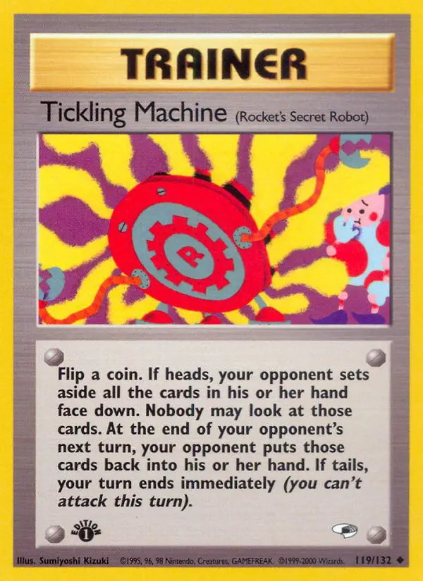 Tickling Machine - Gym Heroes - 119 - Peu commune