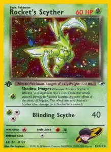 Rocket's Scyther - Gym Heroes - 13 - Holographique rare