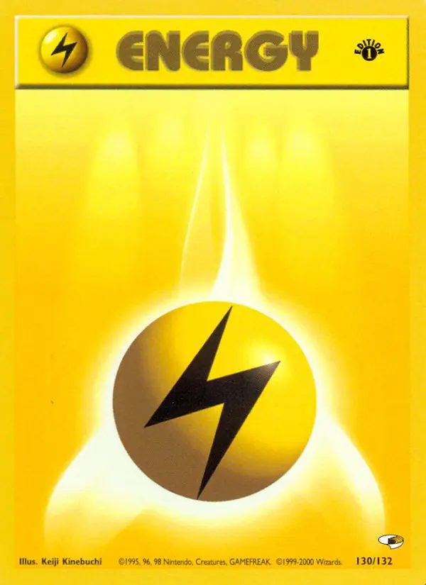 Lightning Energy - Gym Heroes - 130 - Commune