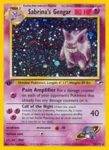 Sabrina's Gengar - Gym Heroes - 14 - Holographique rare