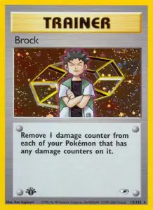 Brock - Gym Heroes - 15 - Holographique rare