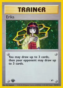Erika - Gym Heroes - 16 - Holographique rare