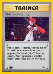 The Rocket's Trap - Gym Heroes - 19 - Holographique rare