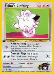 Erika's Clefairy - Gym Heroes - 25 - Rare