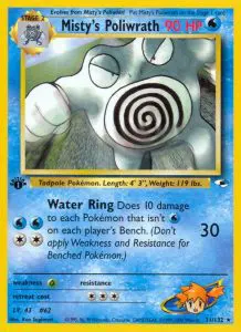 Misty's Poliwrath - Gym Heroes - 31 - Rare