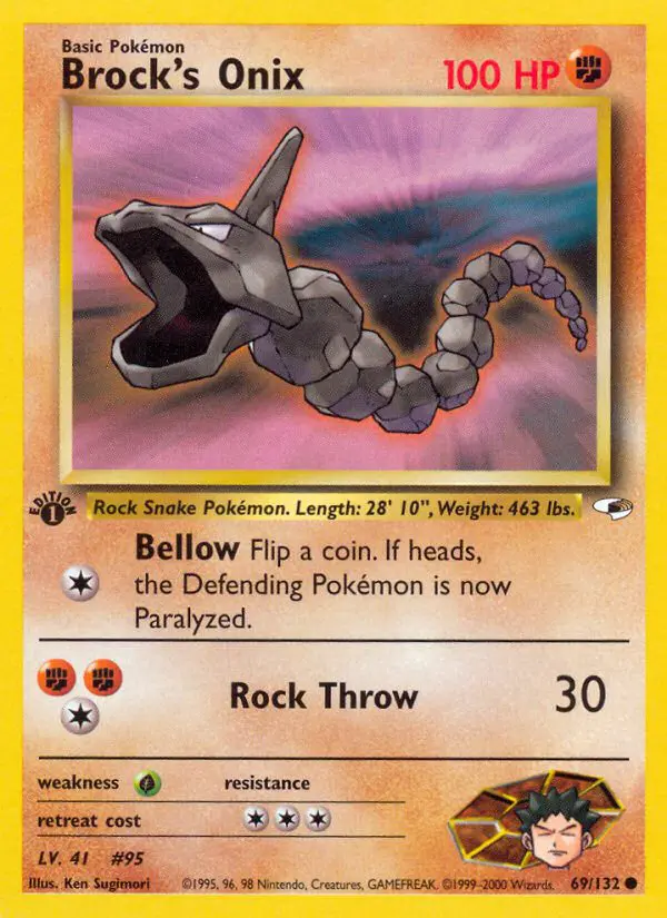 Brock's Onix - Gym Heroes - 69 - Commune
