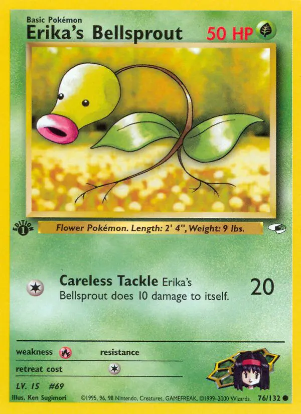 Erika's Bellsprout - Gym Heroes - 76 - Commune
