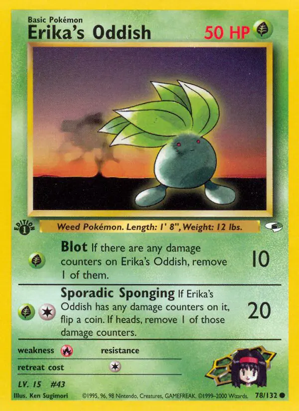 Erika's Oddish - Gym Heroes - 78 - Commune