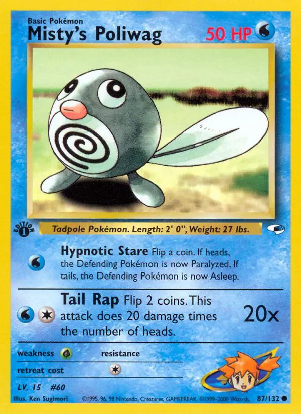 Misty's Poliwag - Gym Heroes - 87 - Commune