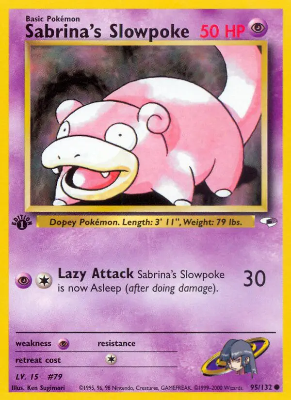 Sabrina's Slowpoke - Gym Heroes - 95 - Commune