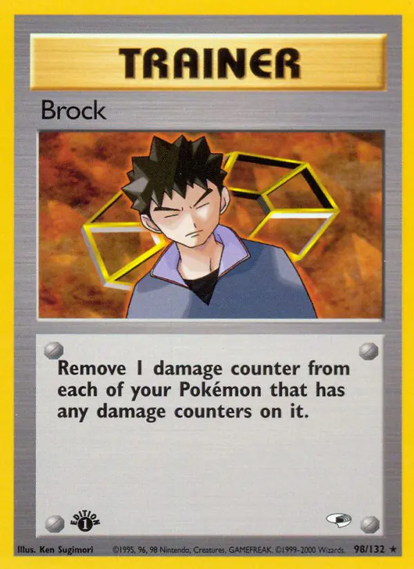 Brock - Gym Heroes - 98 - Rare