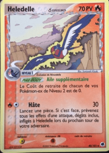 Carte Pokémon Heledelle δ 40/101 - EX Île des Dragons
