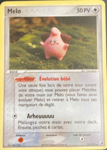 Carte Pokémon Melo 21/115 - EX Forces Cachées
