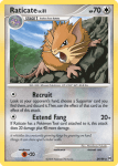 Raticate - Platinum Arceus - 086 - Rare