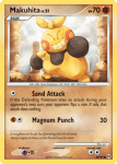 Makuhita - Platinum Arceus - 068 - Commune