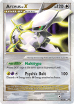 Arceus LV. X - Platinum Arceus - 096 - Holographique rare LV.X