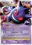 Gengar LV. X - Platinum Arceus - 097 - Holographique rare LV.X