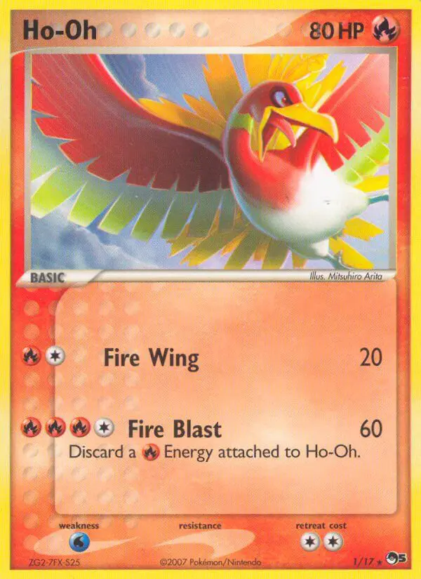 Ho-Oh - POP Série 5 - 1 - Rare