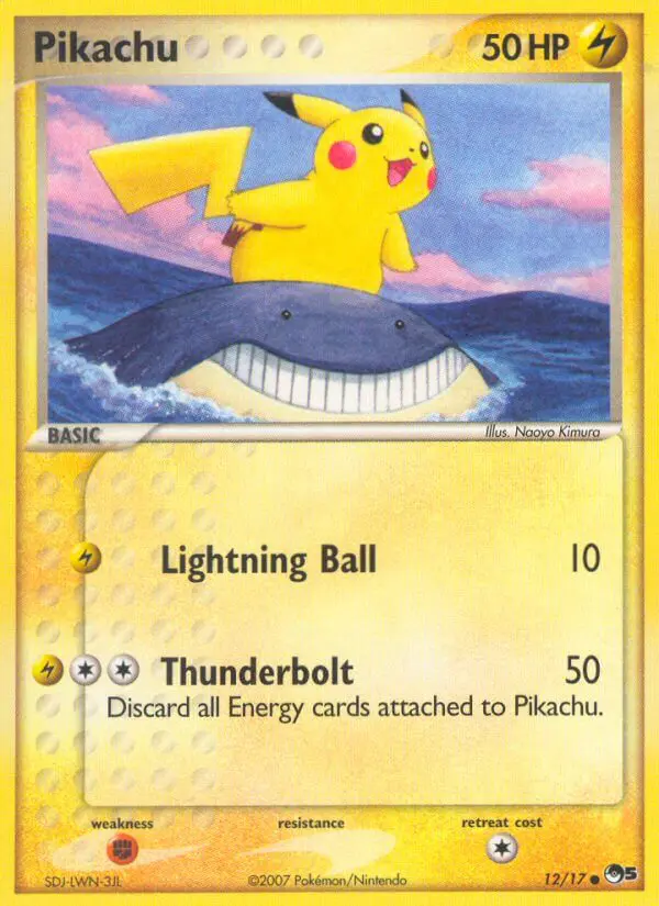 Pikachu - POP Série 5 - 12 - Common