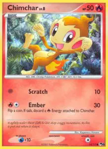 Chimchar - POP Série 6 - 14 - Common