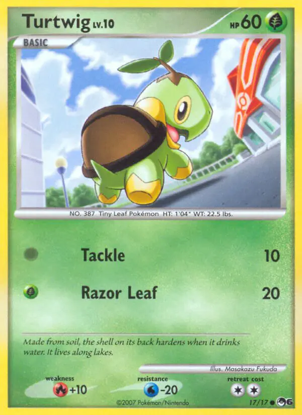Turtwig - POP Série 6 - 17 - Common