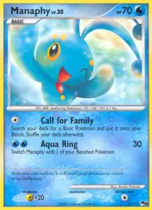 Manaphy - POP Série 6 - 3 - Rare