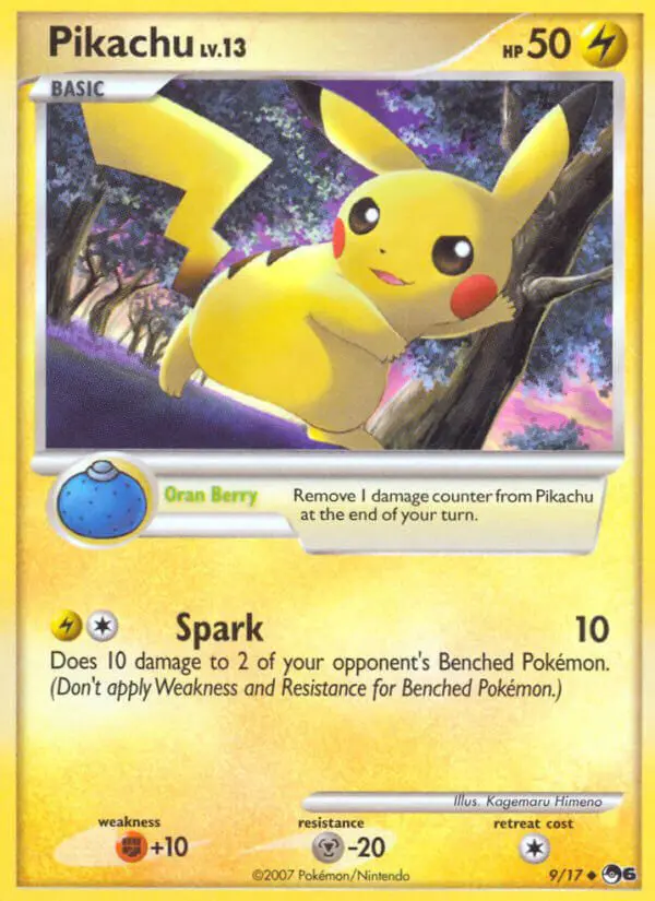 Pikachu - POP Série 6 - 9 - Uncommon