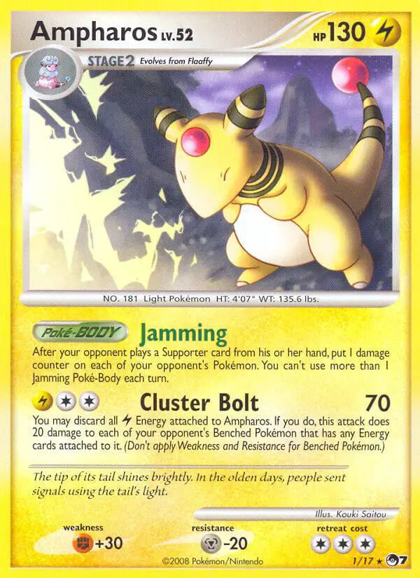 Ampharos - POP Série 7 - 1 - Rare