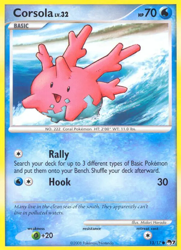 Corsola - POP Série 7 - 13 - Common