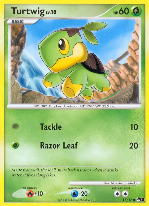 Turtwig - POP Série 8 - 17 - Common