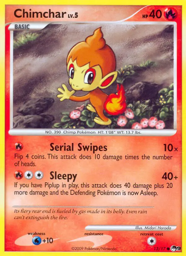 Chimchar - POP Série 9 - 13 - Common