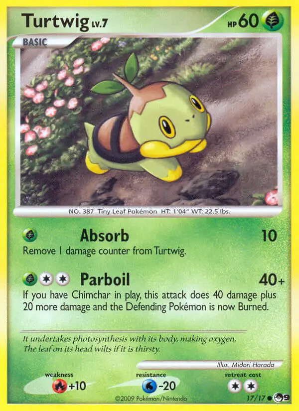 Turtwig - POP Série 9 - 17 - Common