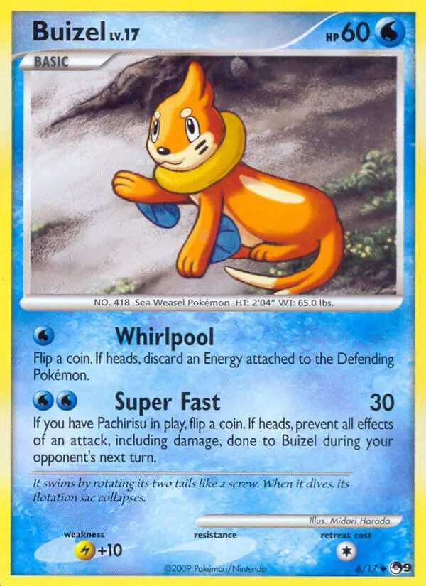 Buizel - POP Série 9 - 6 - Uncommon