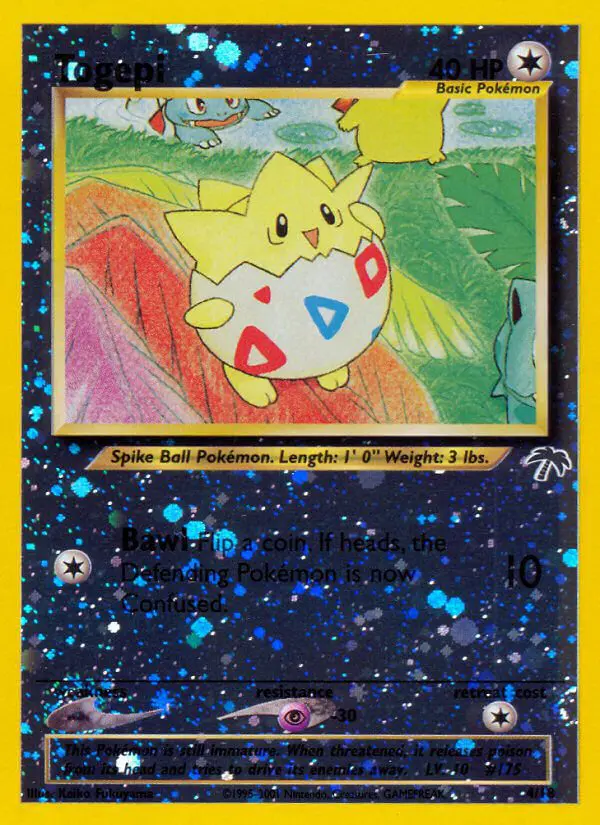 Togepi - Southern Islands - 4 - Commune