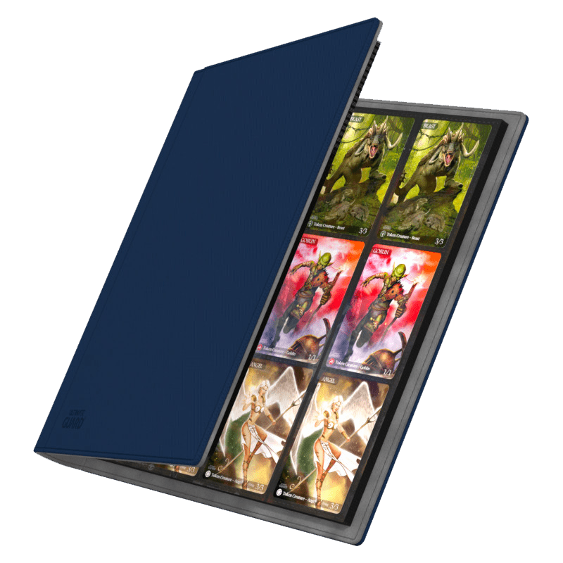 24-POCKET QUADROW PORTFOLIO XENOSKIN BLEU - ULTIMATE GUARD