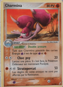 Carte Pokémon Charmina 25/100 - EX Gardiens de Cristal