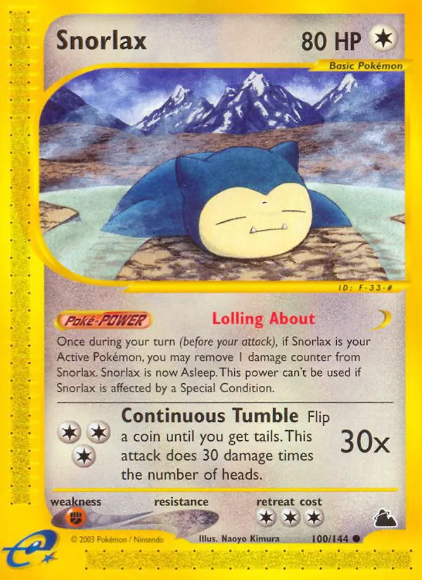 Snorlax - Skyridge - 100 - Commune