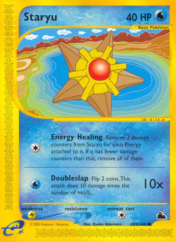Staryu - Skyridge - 103 - Commune