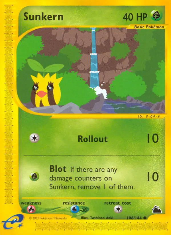 Sunkern - Skyridge - 106 - Commune