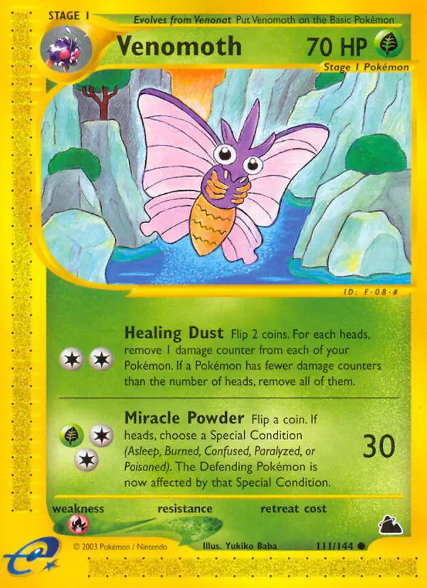 Venomoth - Skyridge - 111 - Commune