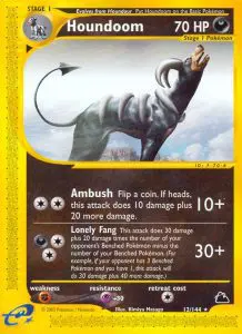 Houndoom - Skyridge - 012 - Rare