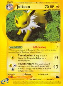 Jolteon - Skyridge - 013 - Rare