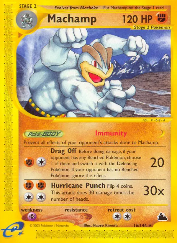 Machamp - Skyridge - 016 - Rare
