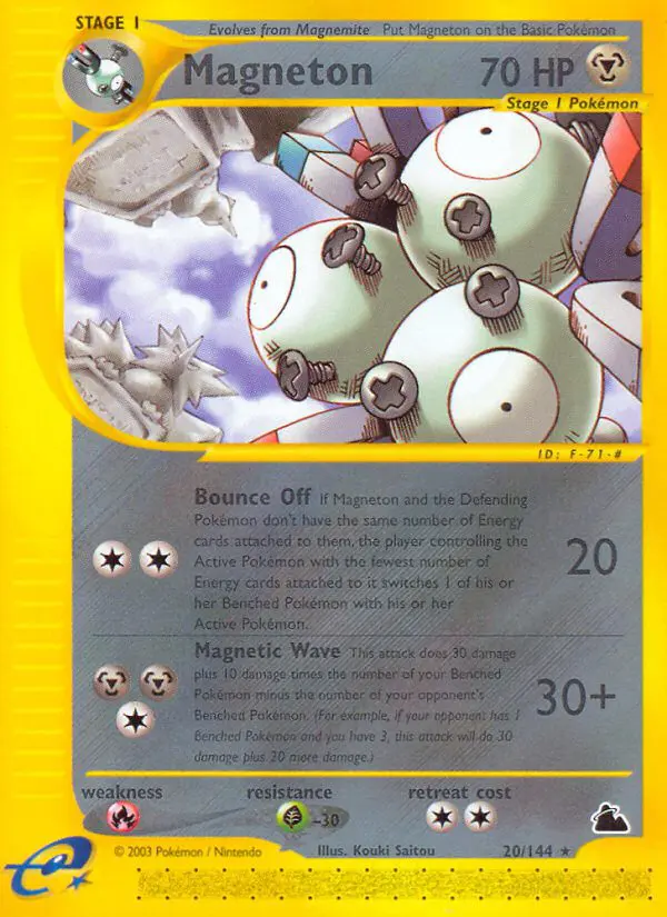 Magneton - Skyridge - 020 - Rare