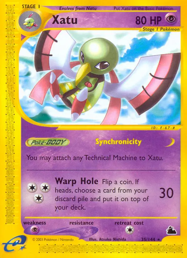 Xatu - Skyridge - 035 - Rare