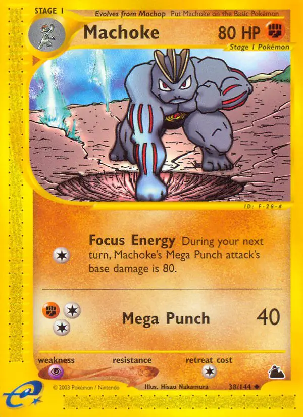 Machoke - Skyridge - 038 - Peu commune