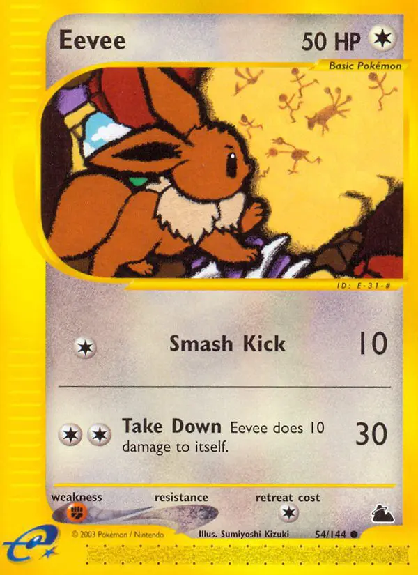 Eevee - Skyridge - 054 - Commune