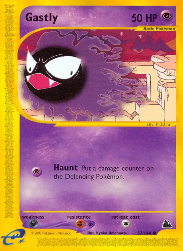 Gastly - Skyridge - 057 - Commune